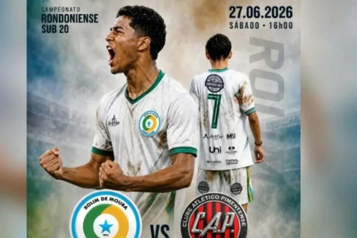 RONDONIENSE SUB-20 Rolim de Moura enfrenta o Pimentense neste sábado no Estádio Cassolão