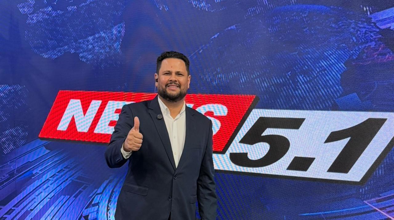 Samuel Costa anuncia ao vivo despedida da TV para cumprir calendário eleitoral: “Não é um adeus, é um até breve”