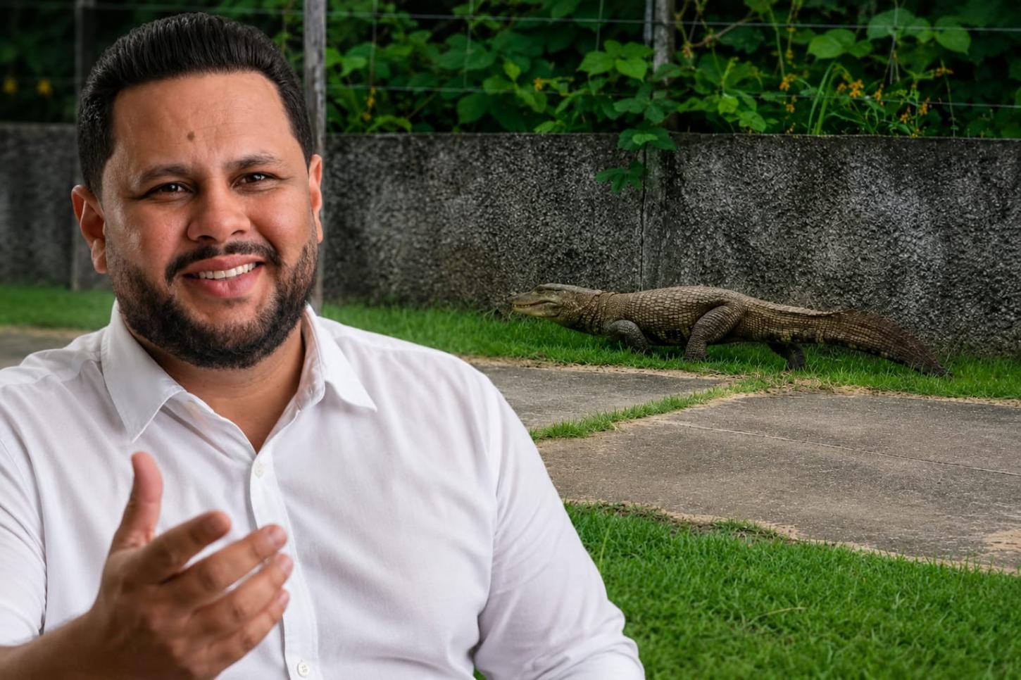 Samuel Costa: 'O jacaré não invadiu a cidade; foi a cidade que avançou sobre a natureza'