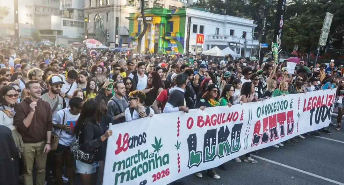 Saúde - Marcha pede legalização da maconha para fins terapêuticos