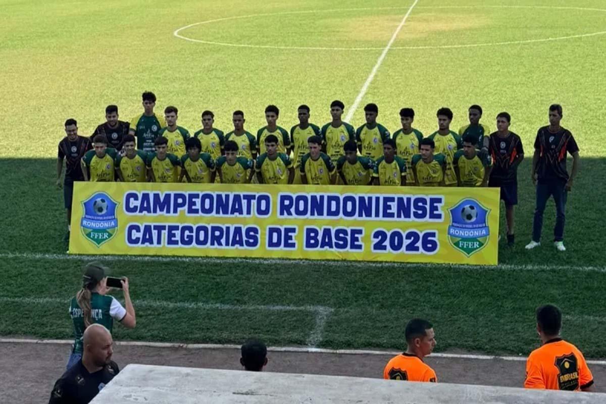 Sub-20 - Rolim de Moura estreia com empate fora de casa no Campeonato Rondoniense