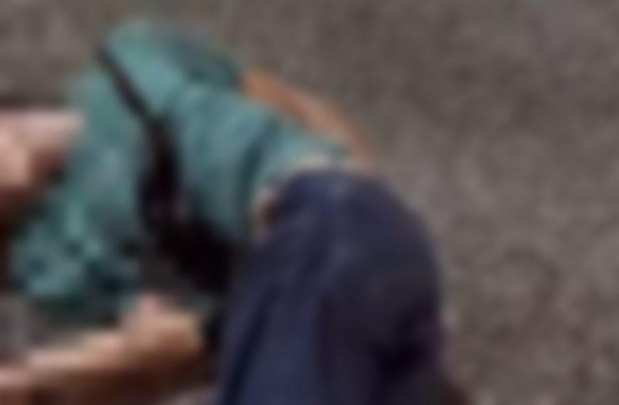 VÍDEO - CASO BIZARRO - Motorista causa colisão, atropela mulher e se mata a facadas no meio da rua em MT; imagens fortes