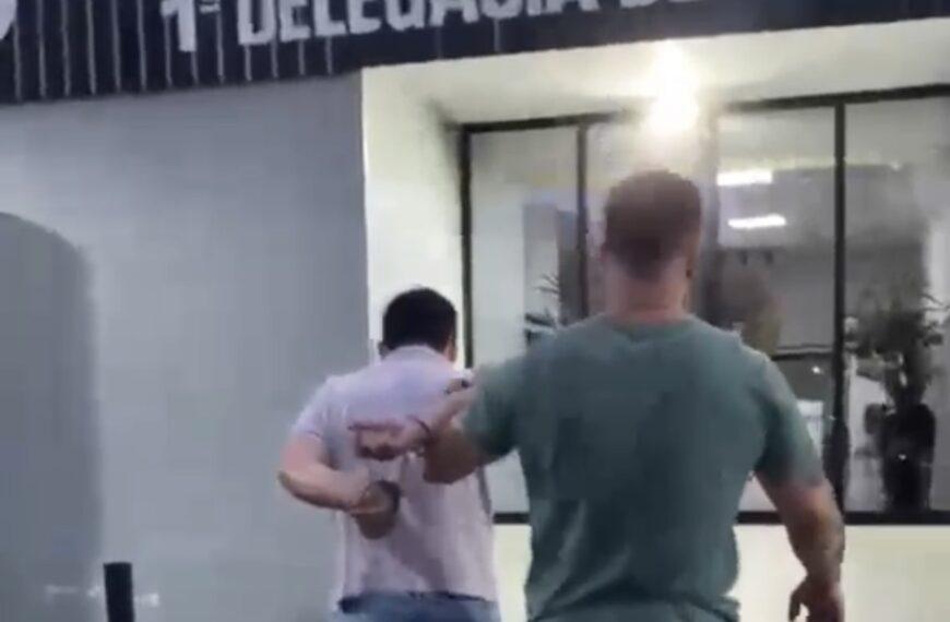 VÍDEO - ESTUPRO DE VULNERÁVEL -  Motorista é preso por abusar sexualmente de adolescente de 12 anos em Rondonópolis; vídeo mostra prisão