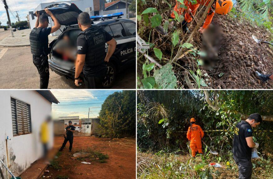 VÍDEO - Facção mata jovem por engano, enterra corpo em mata e 3 acabam presos na região de Rondonópolis; vídeo