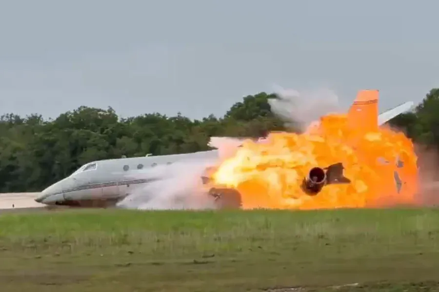 Vídeo - Mundo - Avião explode em pouso e deixa dois mortos na República Dominicana