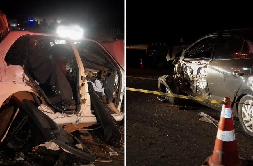 VIDEOS - TRAGÉDIA - Quatro pessoas morrem presas às ferragens em trágico envolvendo 3 veículos em MT; vídeos fortes