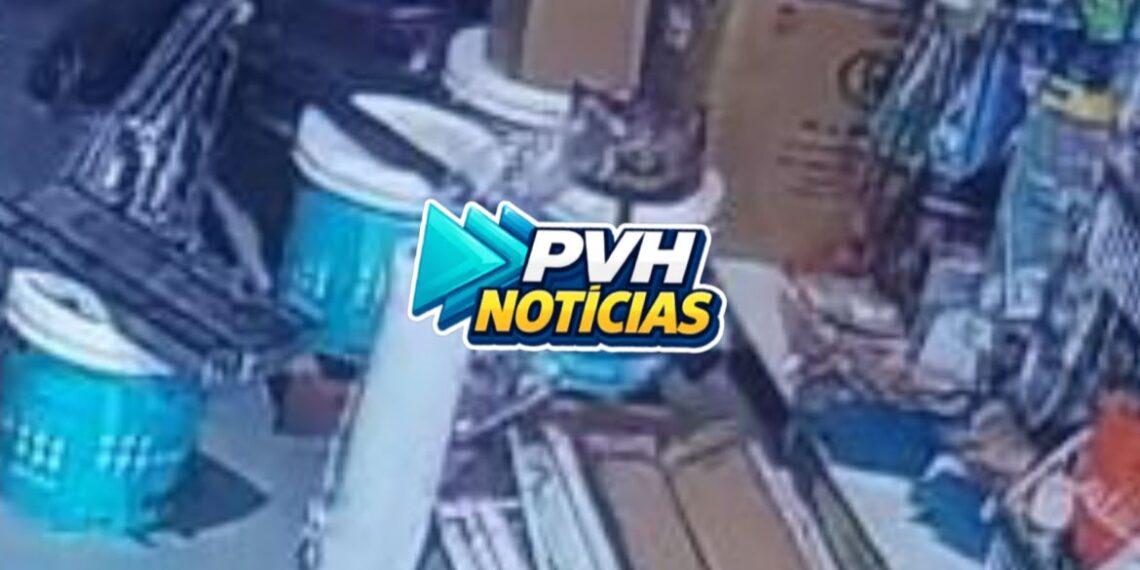 Criminoso invade loja de material de construção e furta ferramentas na zona leste