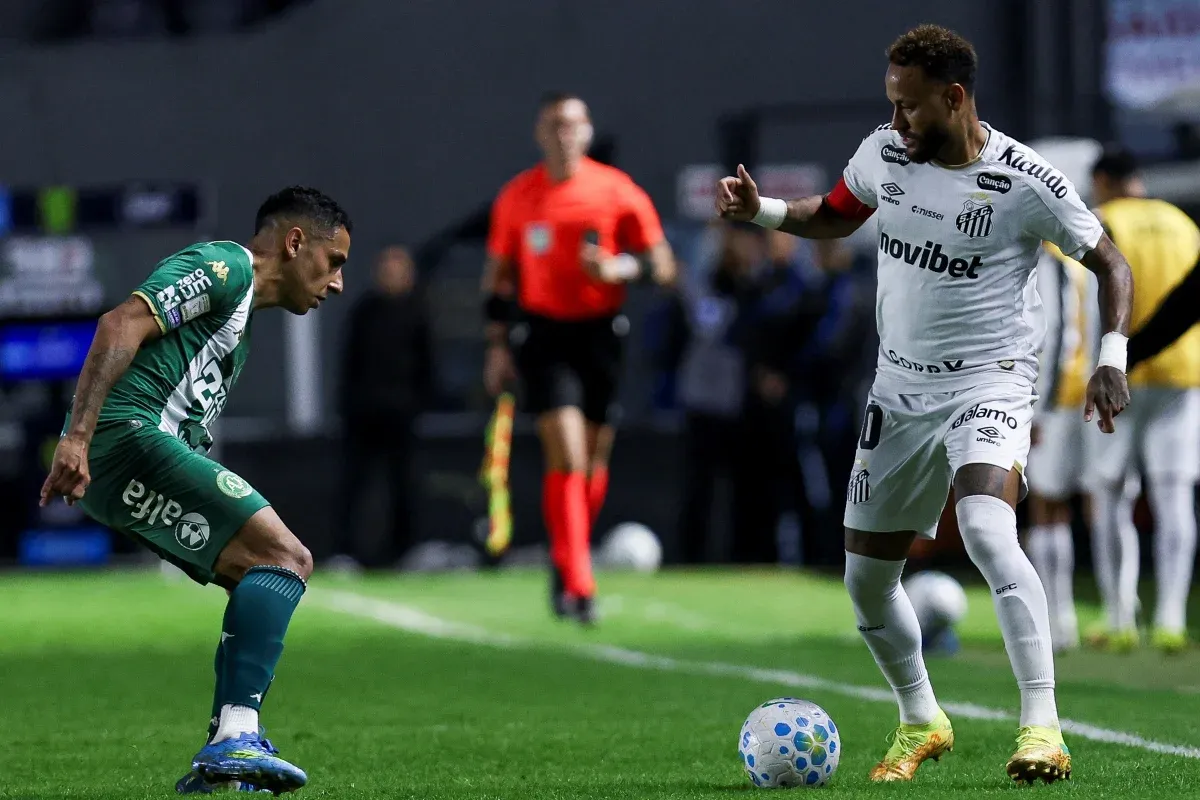 Esportes - Com dois gols de Neymar, Santos e Chapecoense empatam pelo Brasileirão