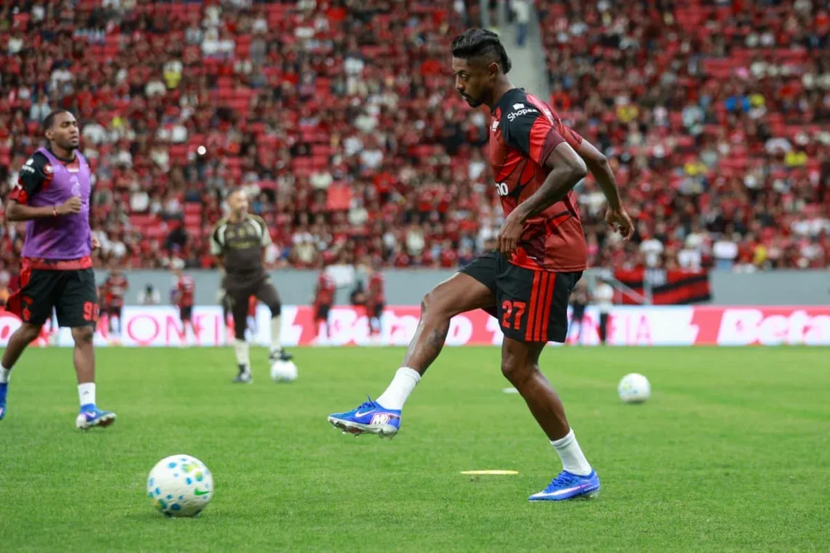 Esportes - Olimpia x Flamengo duelam em amistoso no Mané Garrincha. Acompanhe