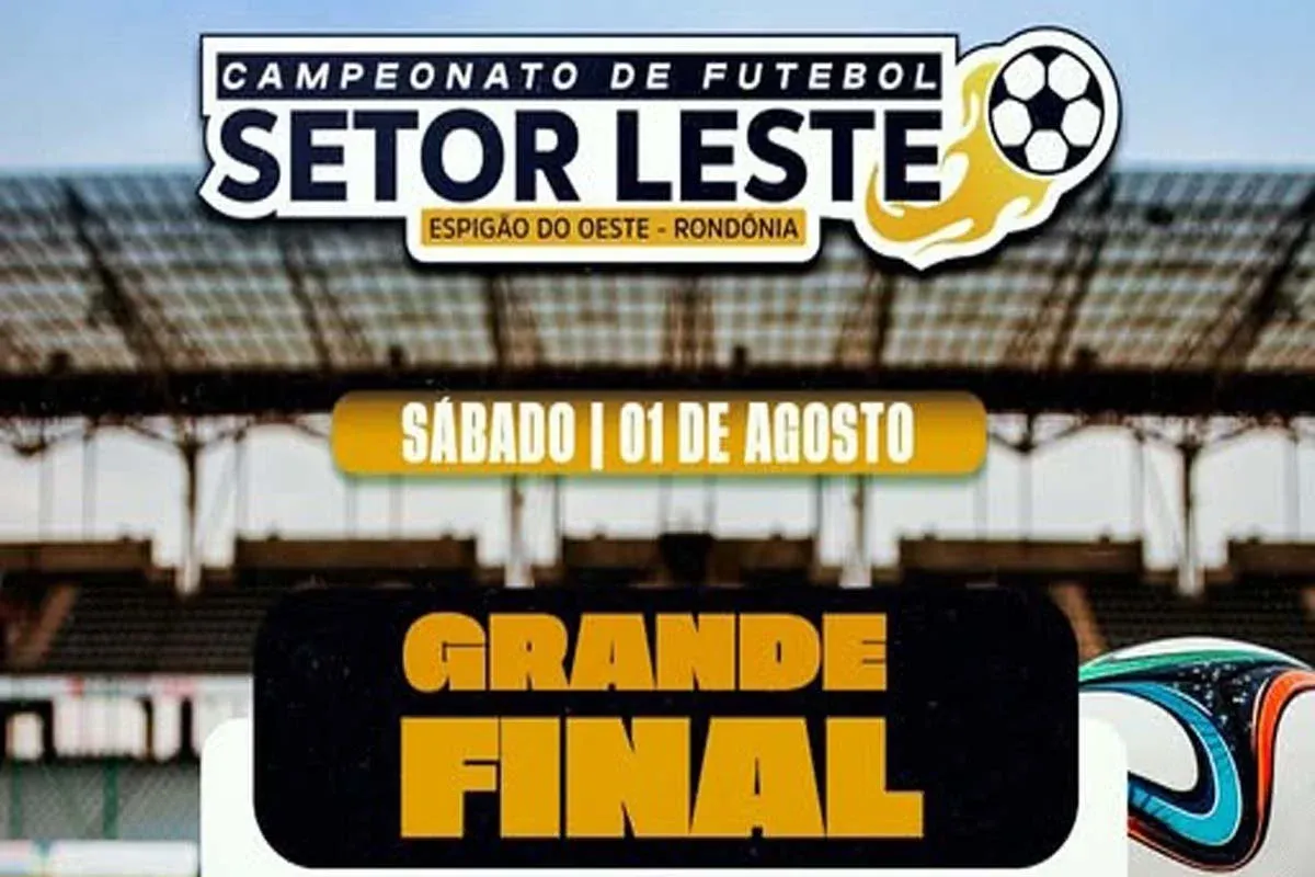FUTEBOL - Finais do Campeonato Setor Leste 2026 serão disputadas neste sábado em Espigão