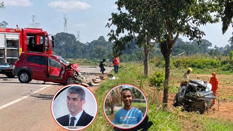 Identificadas vítimas de grave acidente na BR 429 em São Miguel do Guaporé