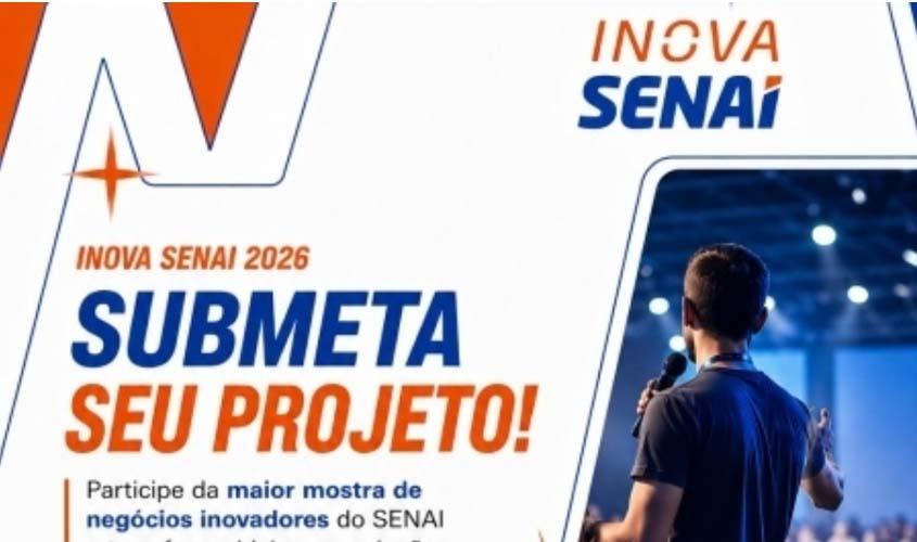 Inova SENAI abre inscrições até 21 de agosto