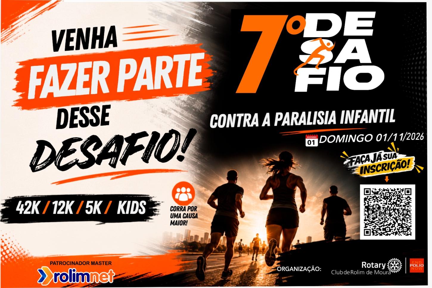 🏃‍♂️ INSCRIÇÕES ABERTAS! 🏃‍♀️