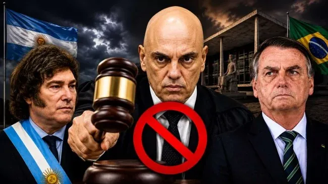 Opinião - AO VIVO: Entenda o que está por trás da proibição de Moraes para Milei visitar Bolsonaro (veja o video)