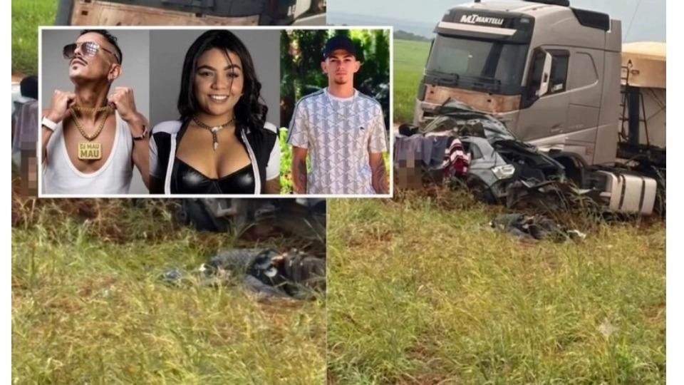 Plantão de Polícia  - Acidente em Mato Grosso mata três artistas do meio musical durante viagem para apresentações