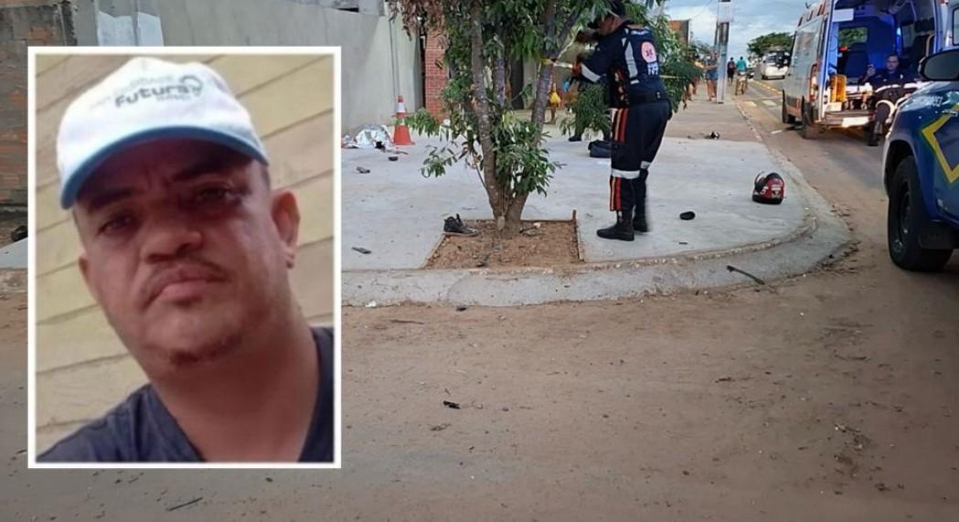 Polícia - Colisão entre moto e caminhonete: motociclista morre após ser arremessado contra calçada