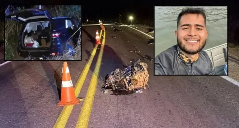 Polícia - Estudante de Direito morre após colisão entre moto e caminhonete na BR-174