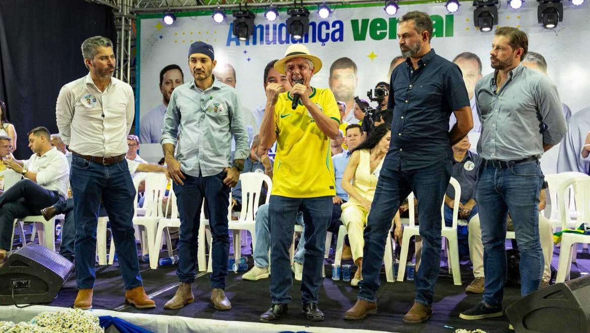 Política Bagattoli defende direita unida durante o lançamento da pré-candidatura de Marcos Rogério no Cone Sul