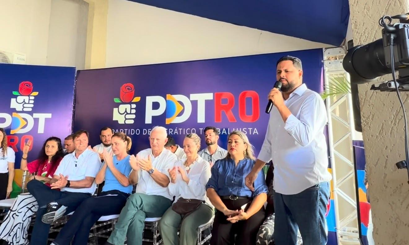 Samuel Costa participa da convenção do PDT e destaca construção de bloco político para as eleições de 2026