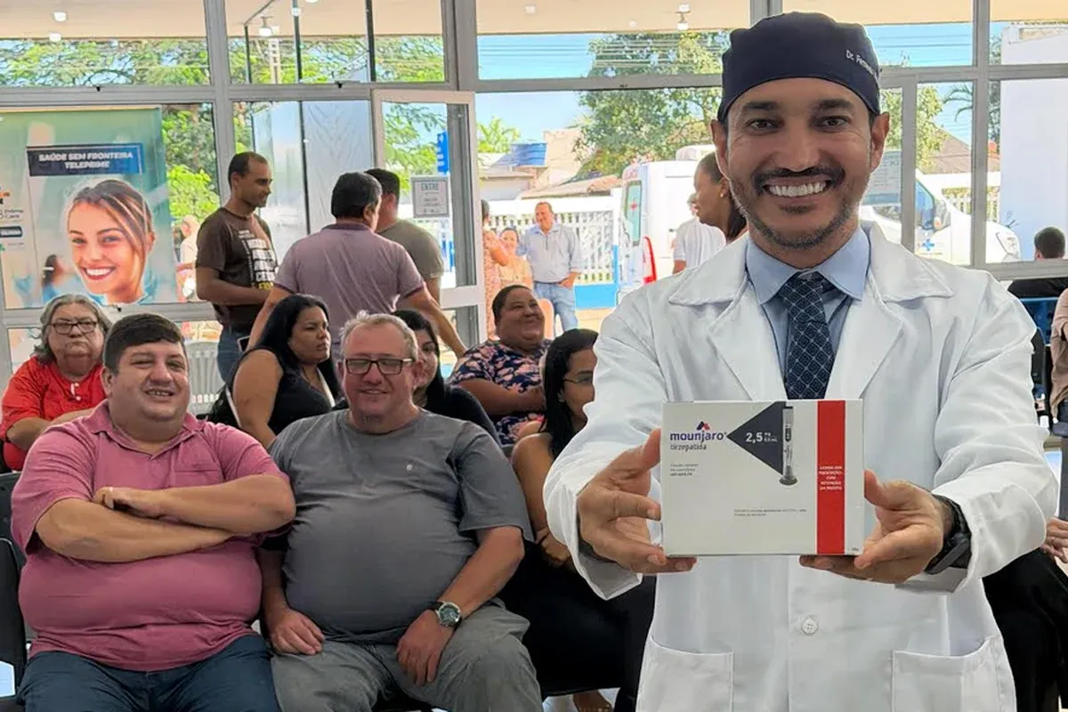 Saúde -  Mounjaro gratuito em Rondônia: projeto do deputado federal Dr. Fernando Máximo