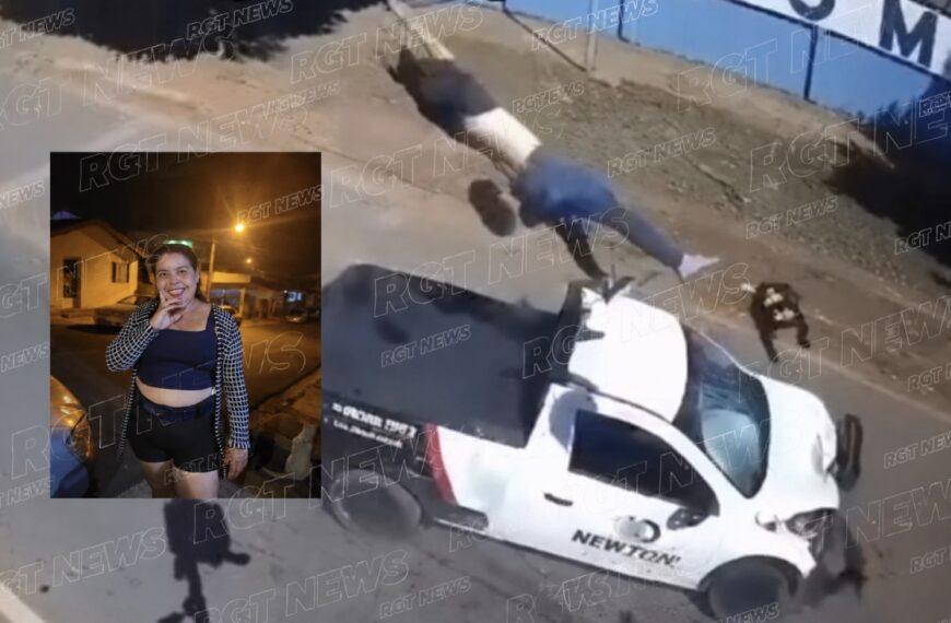 VÍDEO - MAIS UMA TRAGÉDIA - Entregadora morre após bater de frente e ser arremessada durante ultrapassagem em Rondonópolis; assista
