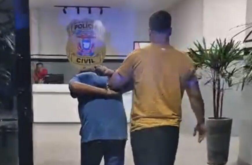 VÍDEO - RAÇA MALDITA - Idoso amigo da família é preso suspeito de estuprar menina de 12 anos em Rondonópolis; assista à prisão