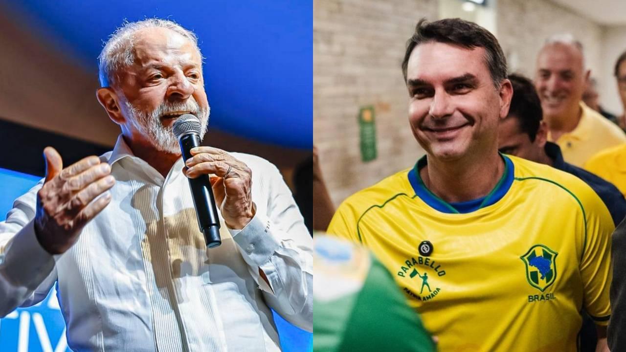 BTG - Pactual/Nexus Pesquisa: Lula e Flávio aparecem tecnicamente empatados