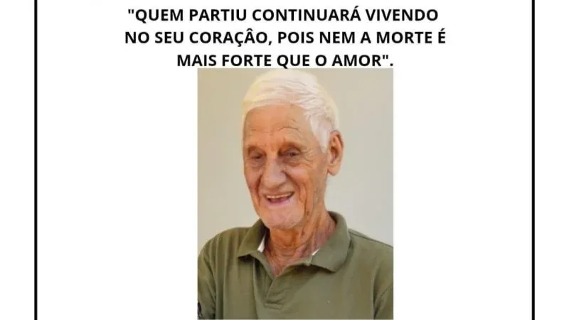 cidade Nota de pesar pelo falecimento de Mariano Salvi