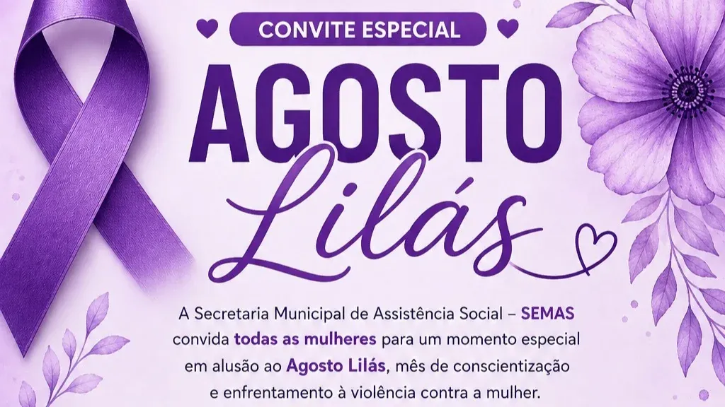 cidade - SEMAS promove encontro especial para mulheres em alusão ao Agosto Lilás em Rolim de Moura