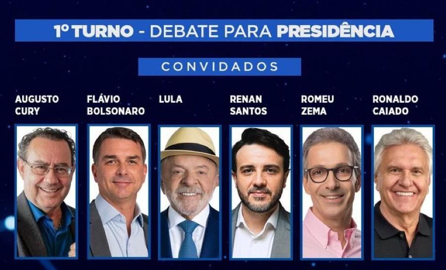 Eleições - 2026 Primeiro debate presidencial ocorre no dia 23 de agosto