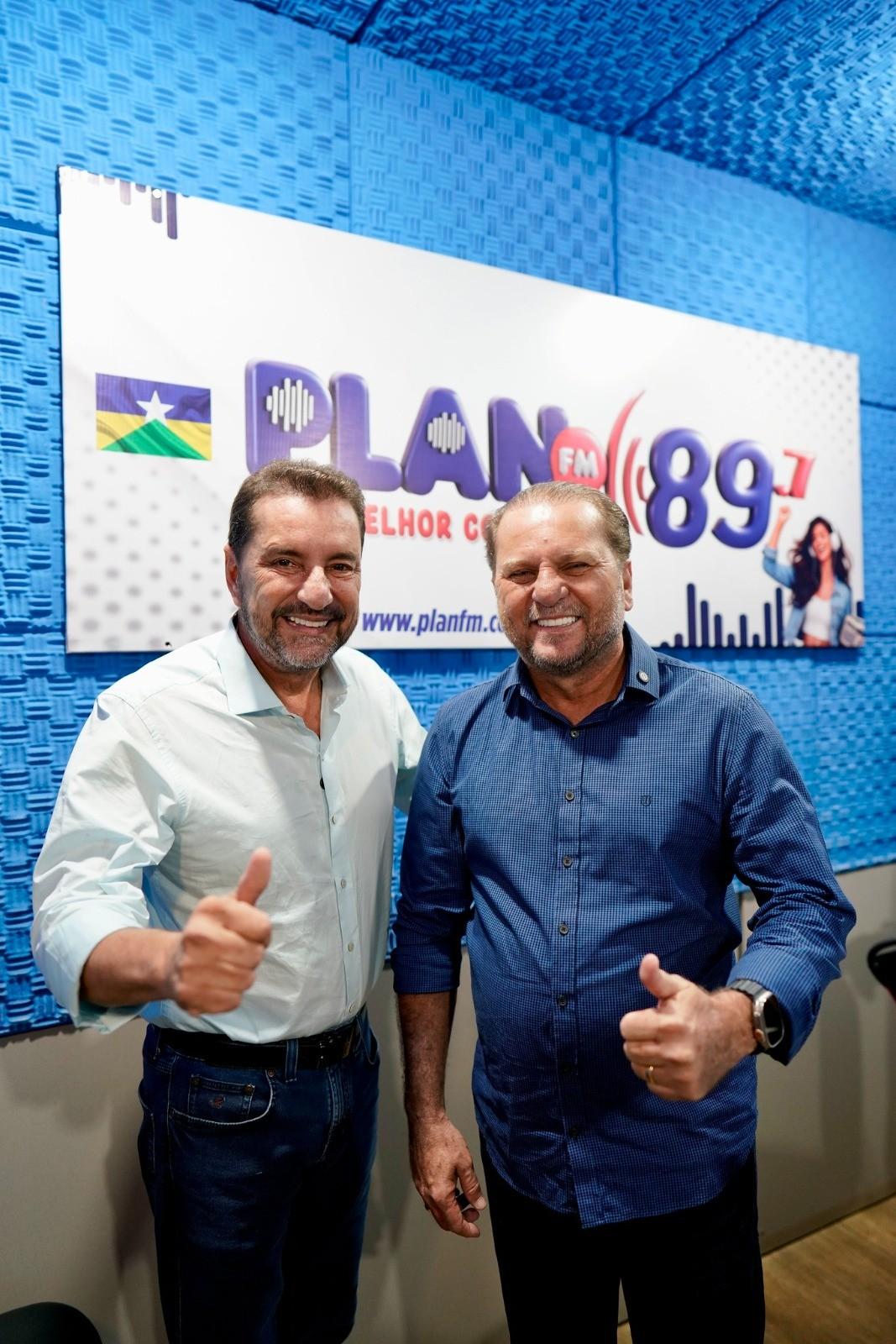 Hildon e Cirone abrem propaganda na TV  destacando a força de quem trabalha e produz
