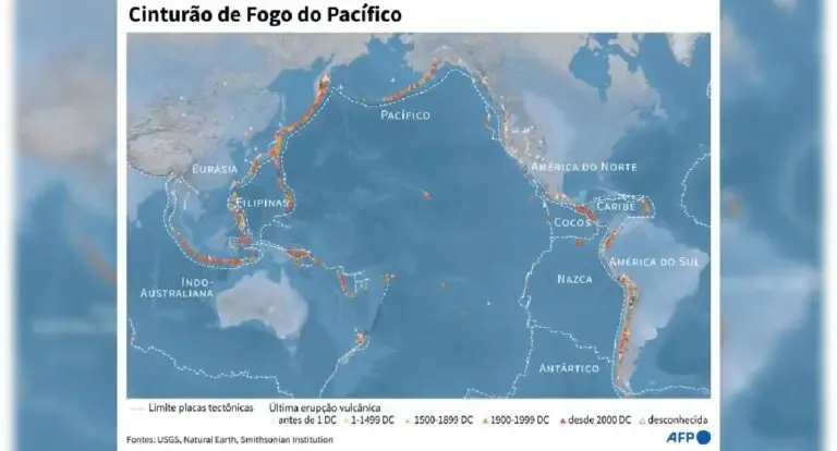 Mundo - Terremoto de magnitude 7,4 atinge a Colômbia e é sentido em ampla área