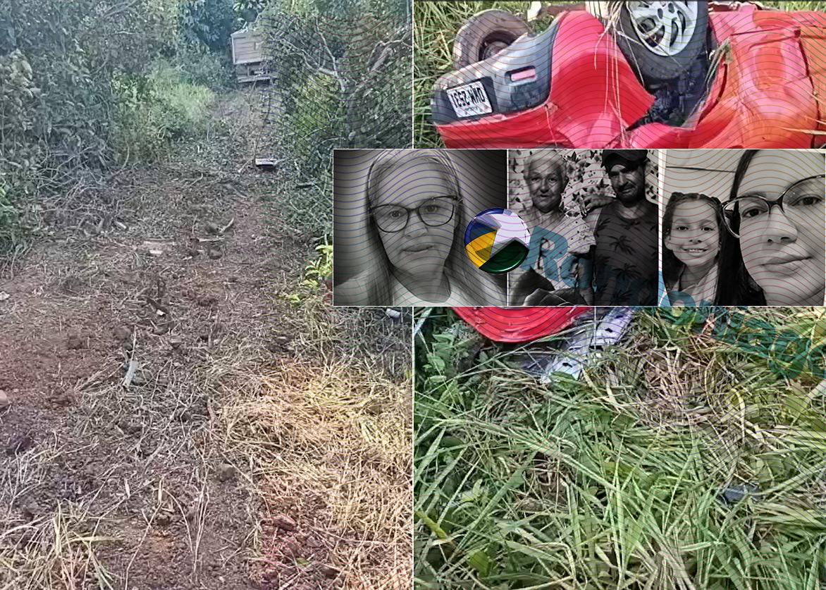 Polícia - Identificadas todas as cinco vítimas fatais de acidente entre carro e bitrem na BR-364