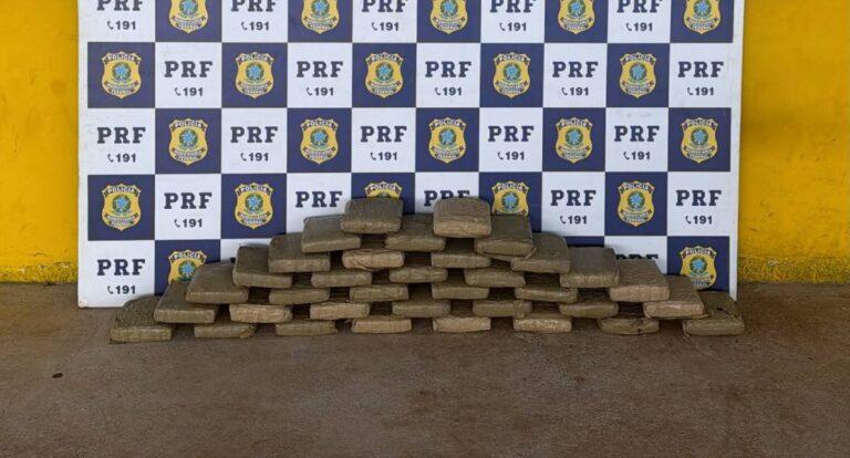 Polícia - PRF em Rondônia apreende aproximadamente 40 kg de skunk na BR-364
