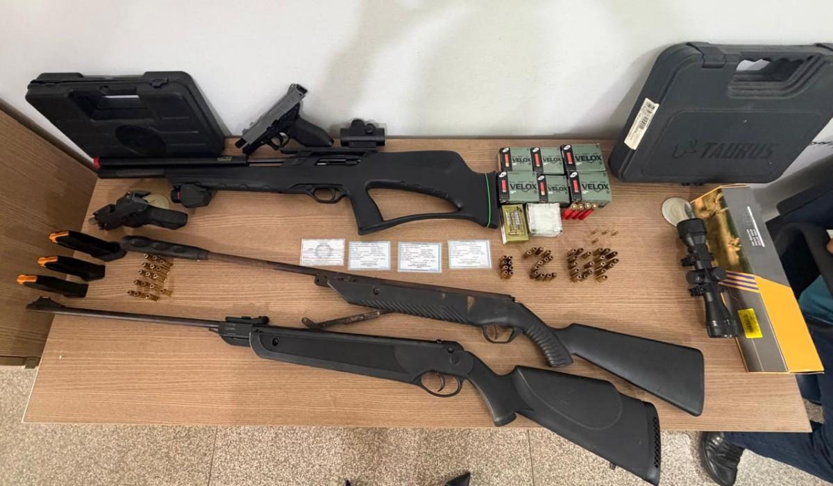Polícia - Técnico de enfermagem que invadiu Hospital de Base armado é preso com pistola .40