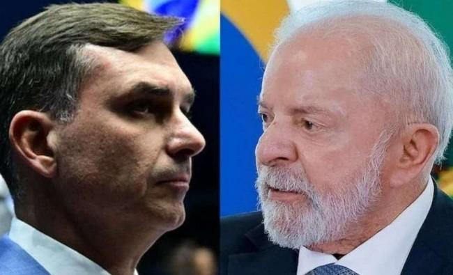 Política - Flávio Bolsonaro atinge 52% contra 35% de Lula no 2º turno no Paraná