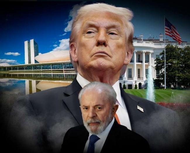 Política - Imprensa esquerdista entra em pânico com possibilidade de Trump repetir com Lula o que fez com Maduro (veja o vídeo)