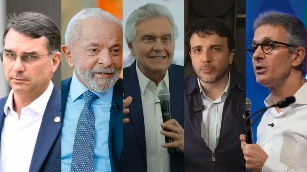 Quaest em RO: Flávio, 45%; Lula, 25%; Caiado, 3%; Renan, 3%; Zema, 2%