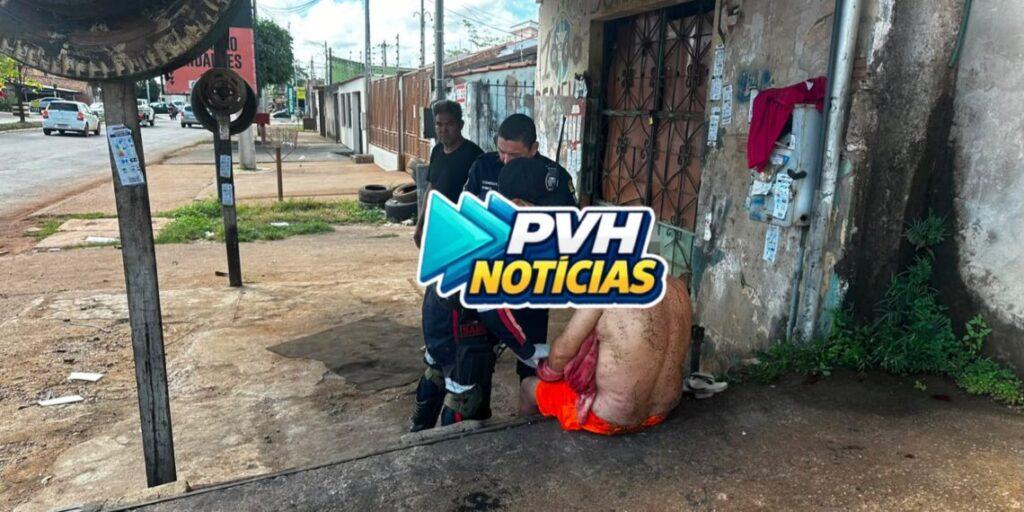 URGENTE: Homem esfaqueado pelo enteado durante confusão, morre no hospital
