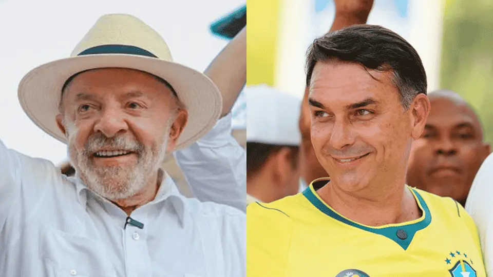 BTG/Nexus -  Pesquisa nacional mostra Lula estável, Flávio em alta e empate no 2º turno
