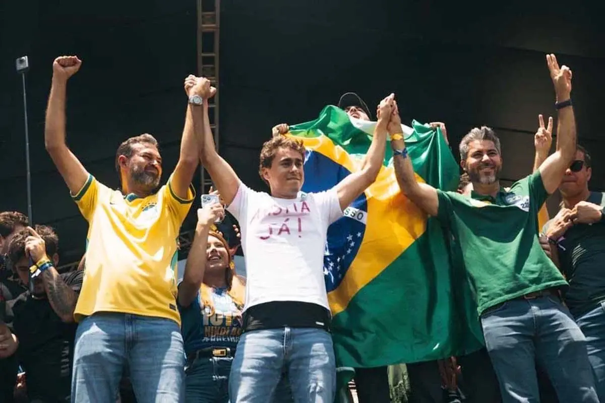 Eleições 2026 - Nikolas destaca coragem de Marcos Rogério no Senado e o chama de “futuro governador”