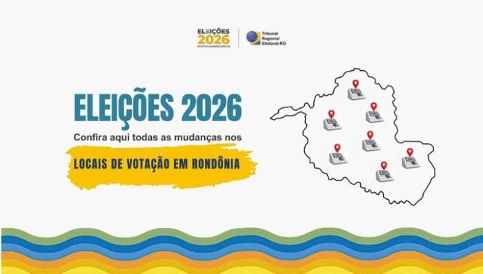 Eleições - Confira todas as mudanças nos locais de votação em Rondônia