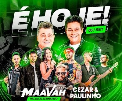 ESTE SÁBADO PROMETE SER UM DOS DIAS MAIS GRANDIOSOS DA 41ª EXPOPIB!