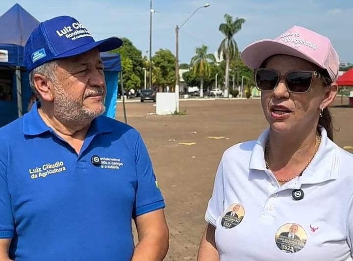 Luiz Cláudio ouviu atentamente a reivindicação e recebeu o apoio com gratidão e compromisso.