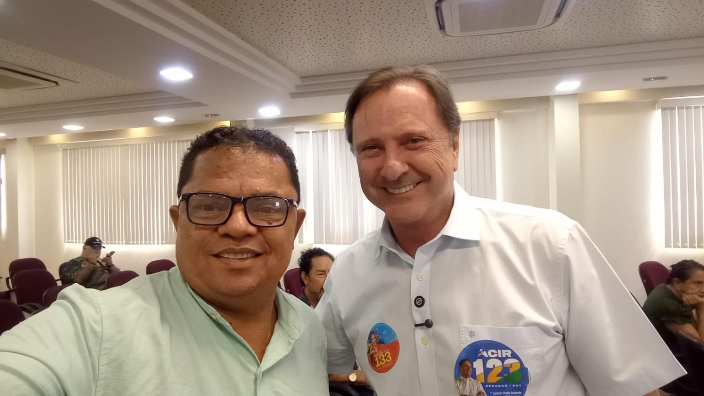 LUIZ PORTO INTENSIFICA CAMPANHA A FEDERAL E REFORÇA ALIANÇA COM ACIR GURGACZ EM DEFESA DE RONDÔNIA