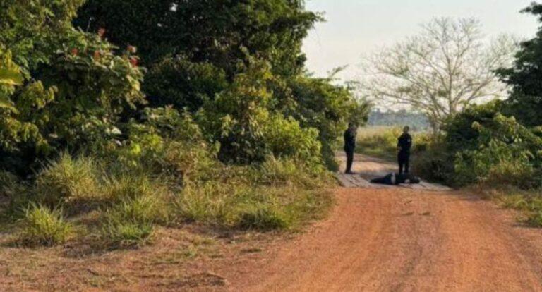 Polícia - Homem é encontrado morto a tiros e com sinais de agressão na zona rural de RO