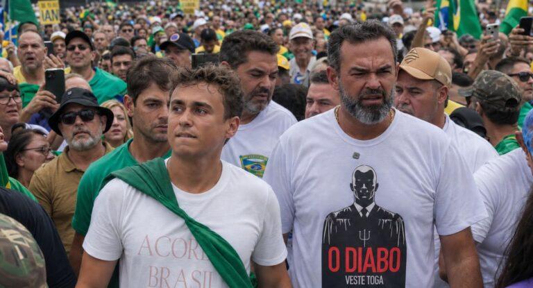 Política - Bruno Scheid participa de ato de Nikolas contra Alcolumbre