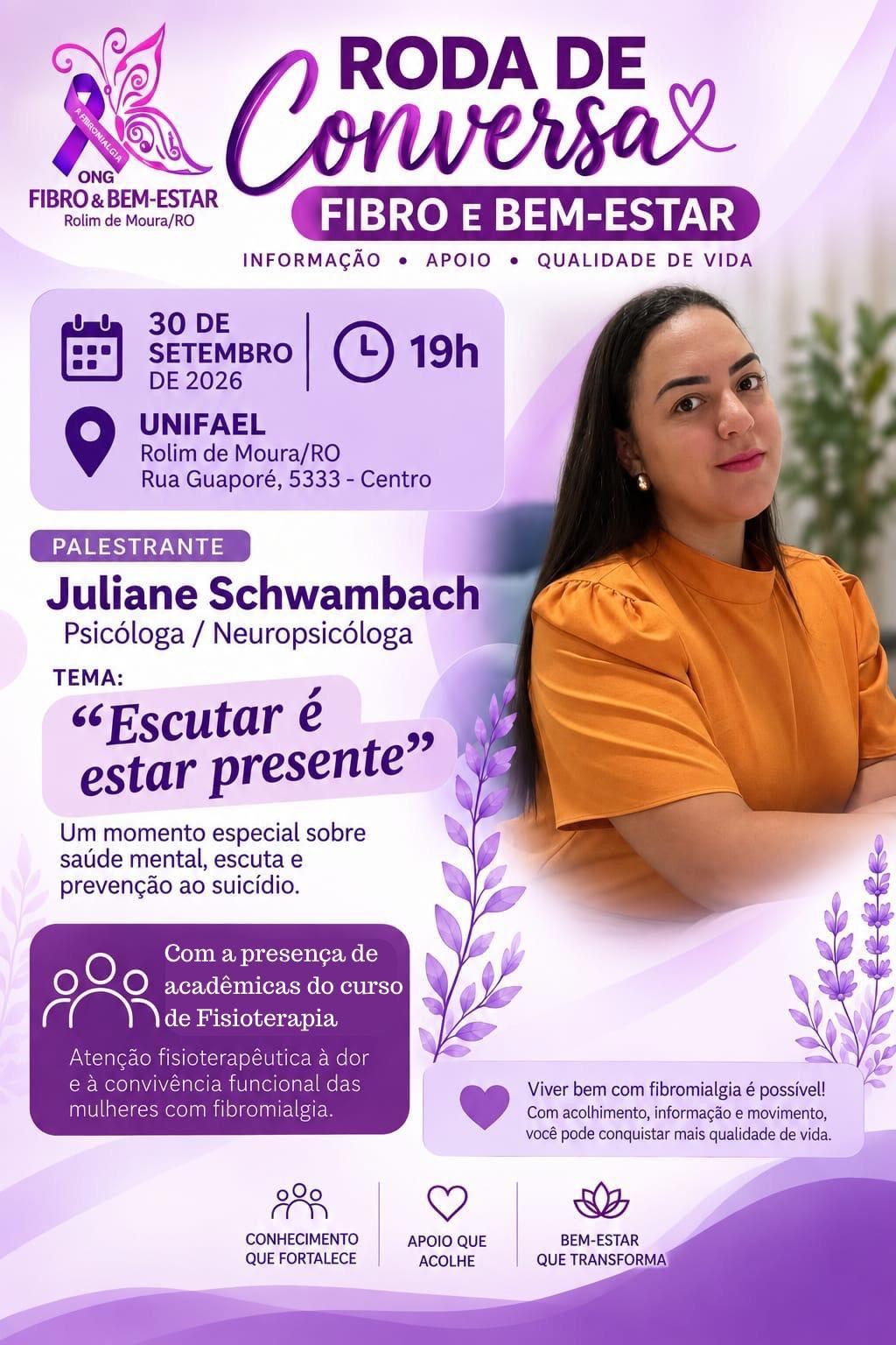 O encontro terá um foco na campanha Setembro Amarelo