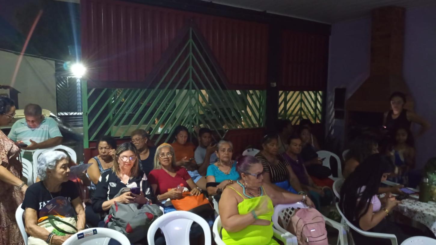 A visita aos moradores permite identificar problemas regionais específicos