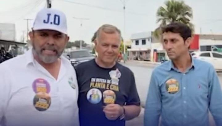 “Lício Mosquini, obrigado por tudo que fez por Santa Luzia e por Rondônia. Tamo junto! Jurandir, a Zona da Mata confia em você!”